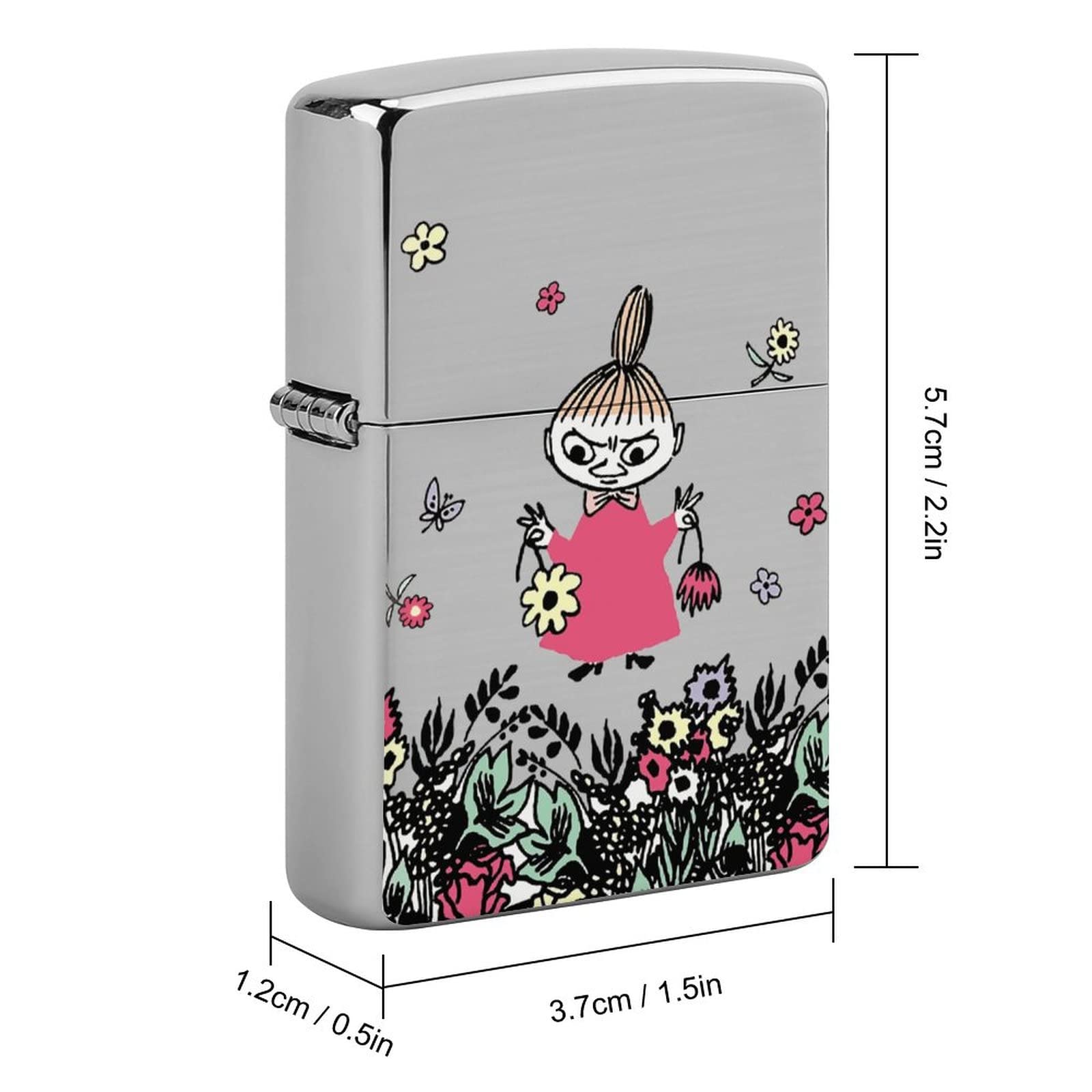 Amazon.co.jp: Zippoライター兼用ケース メンズ ムーミン リトルミイ